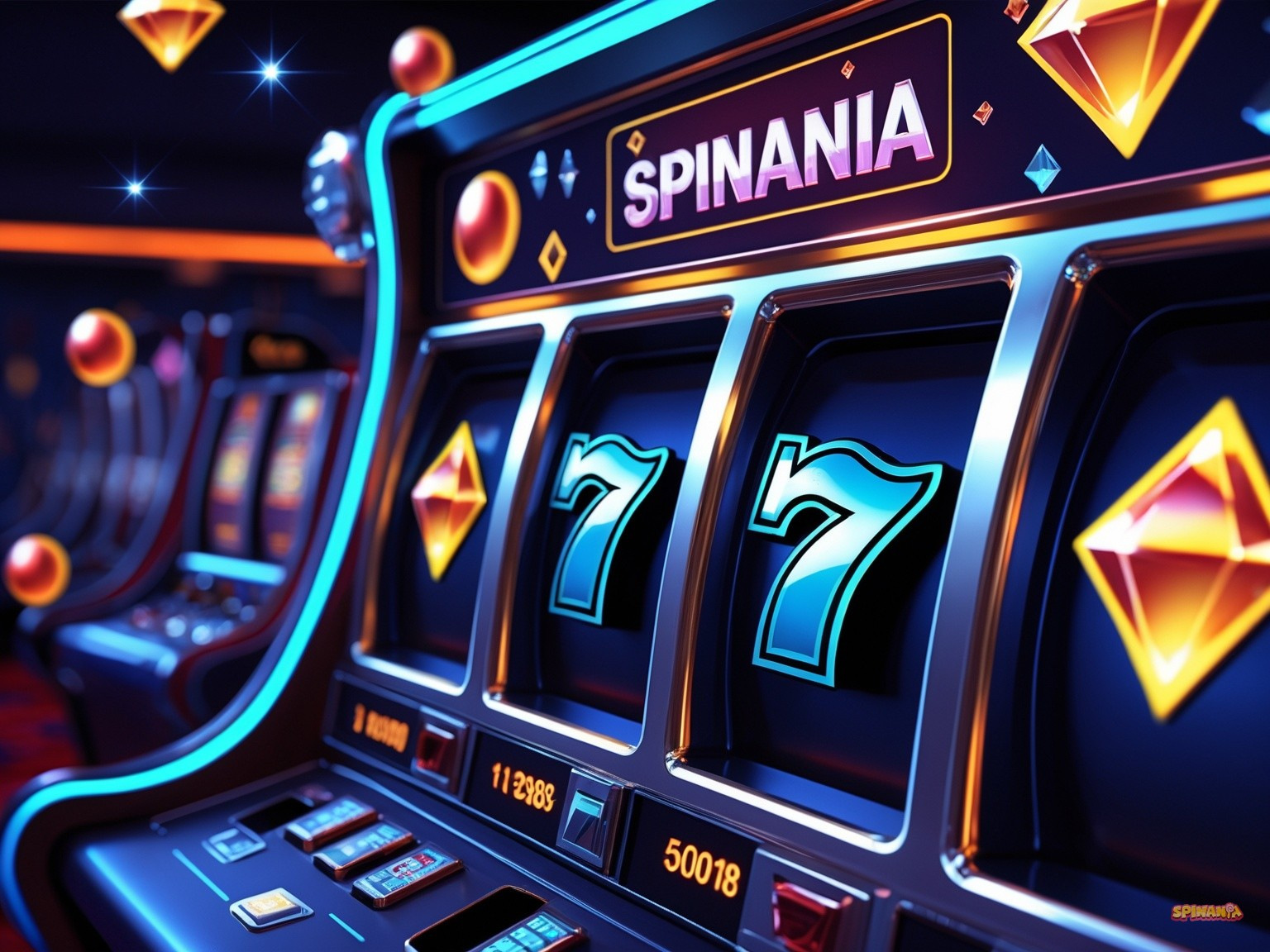 6.000+ slots in de Spinania speelhal
